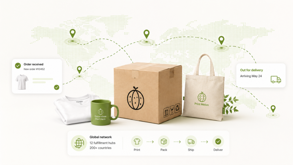Global Print-on-Demand Fulfillment